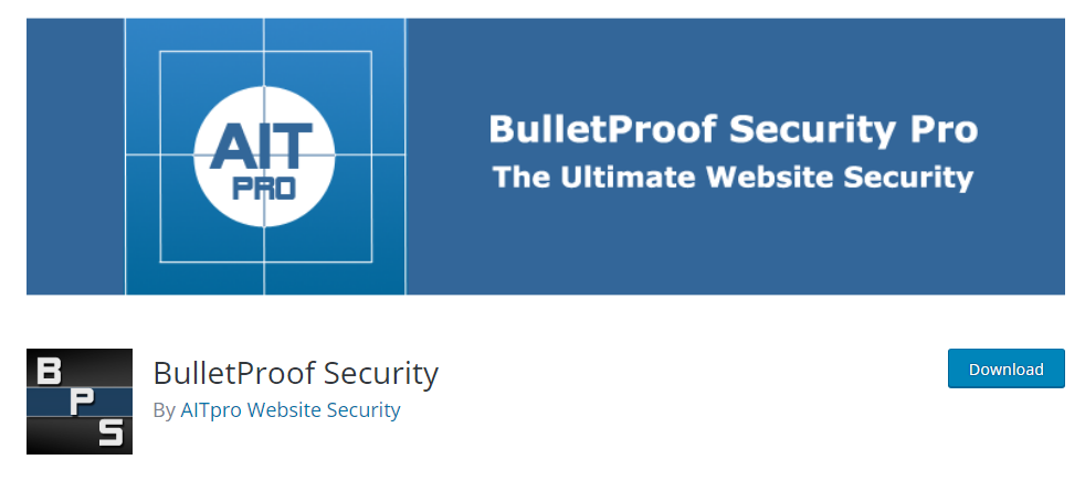 security plugins for wordpress website - Bulletproof Security