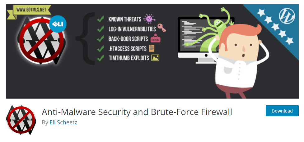 security plugins for wordpress website - anti malware security and brute force firewall