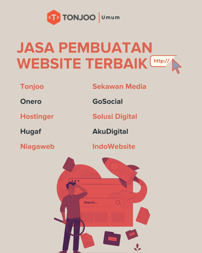 rangkuman jasa pembuatan website terbaik di Indonesia