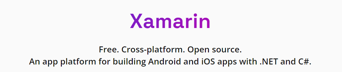 top 10 mobile app development framework - xamarin