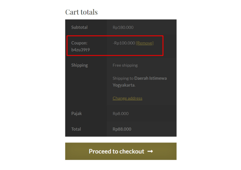 Create Discount Coupon with WooCommerce