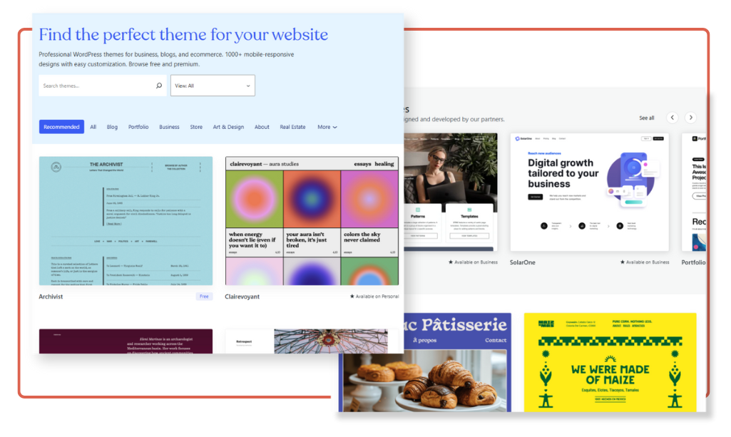 Reasons to Use WordPress for Your Company's Business - themes and plugins