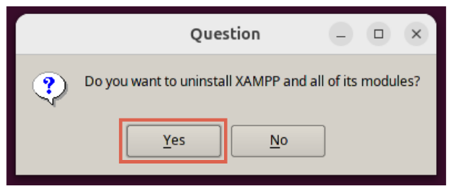 cara uninstall xampp di linux