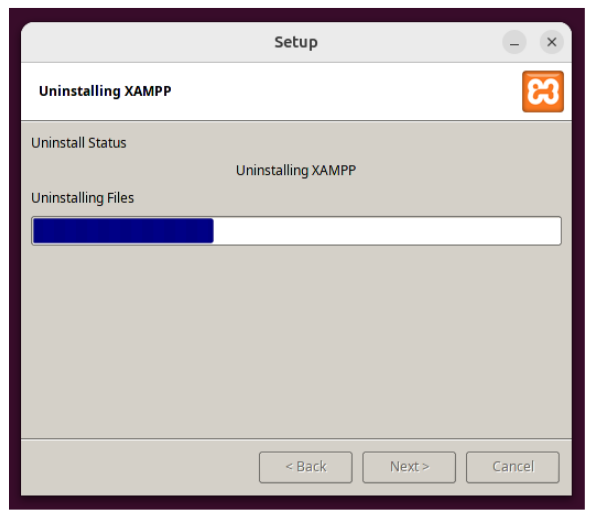 cara uninstall xampp di linux