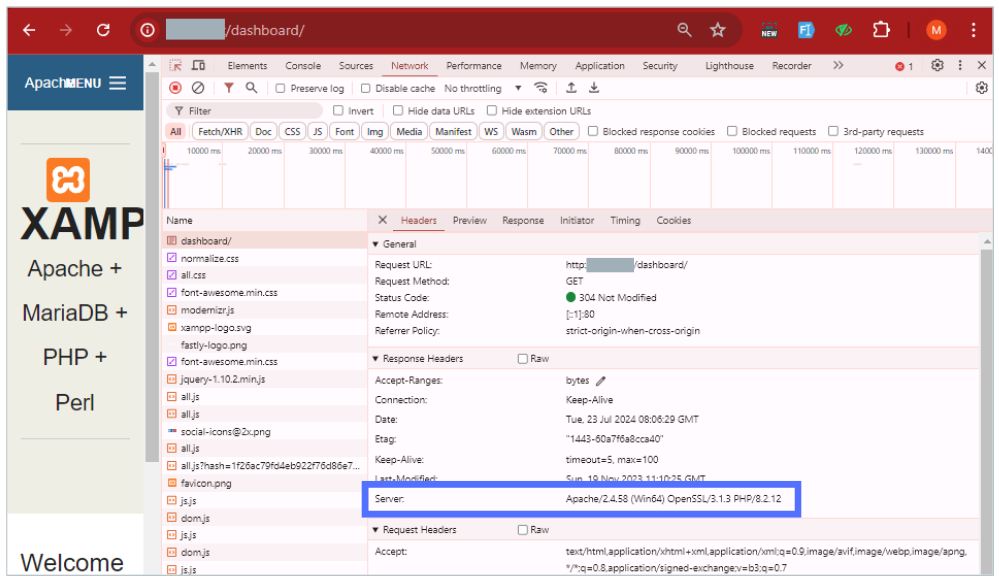 Cara Menyembunyikan Versi Server Apache XAMPP