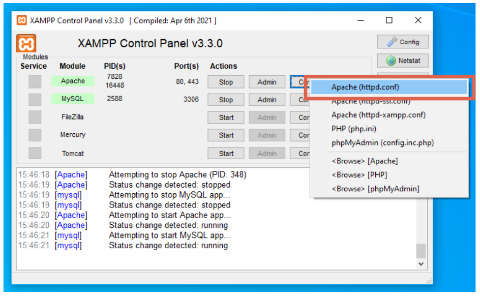 Cara Disable Directory Listing Apache XAMPP