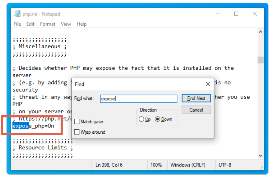 Menyembunyikan Pesan Error di PHP