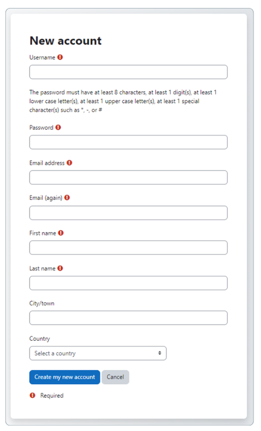 How to Create a Sign-Up Feature in Moodle