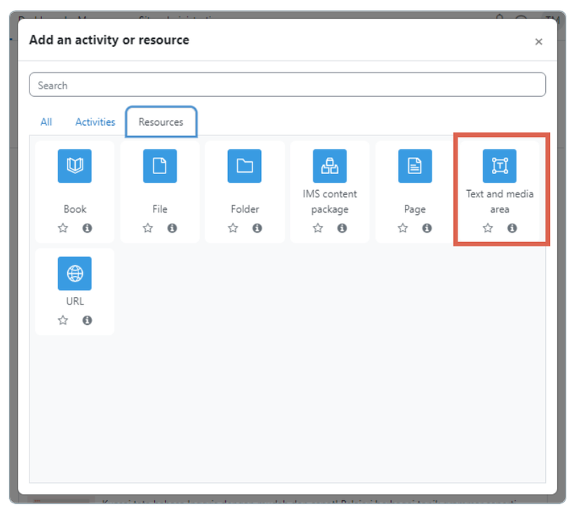 Creating Sign-Up Instructions for Participants in moodle