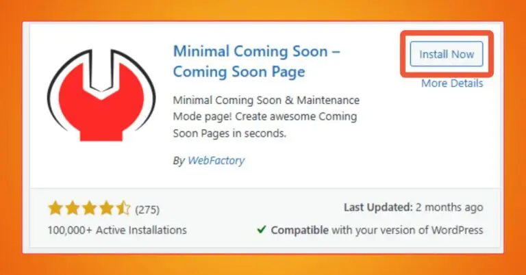 5+ Best WordPress Maintenance Plugins in 2025 19 The Minimal Coming Soon plugin.