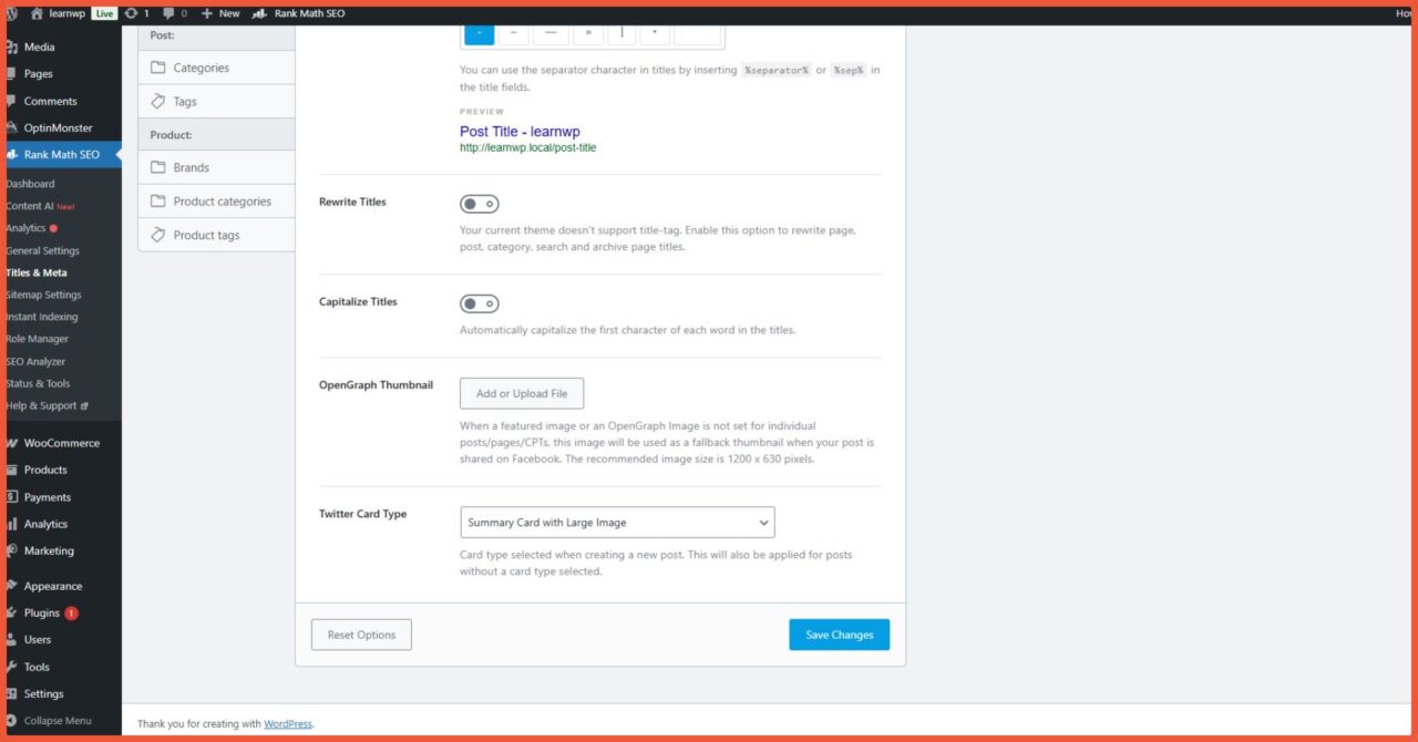 Panduan Lengkap Cara Setting Rank Math SEO Advance Mode 11 Global Meta 2 1