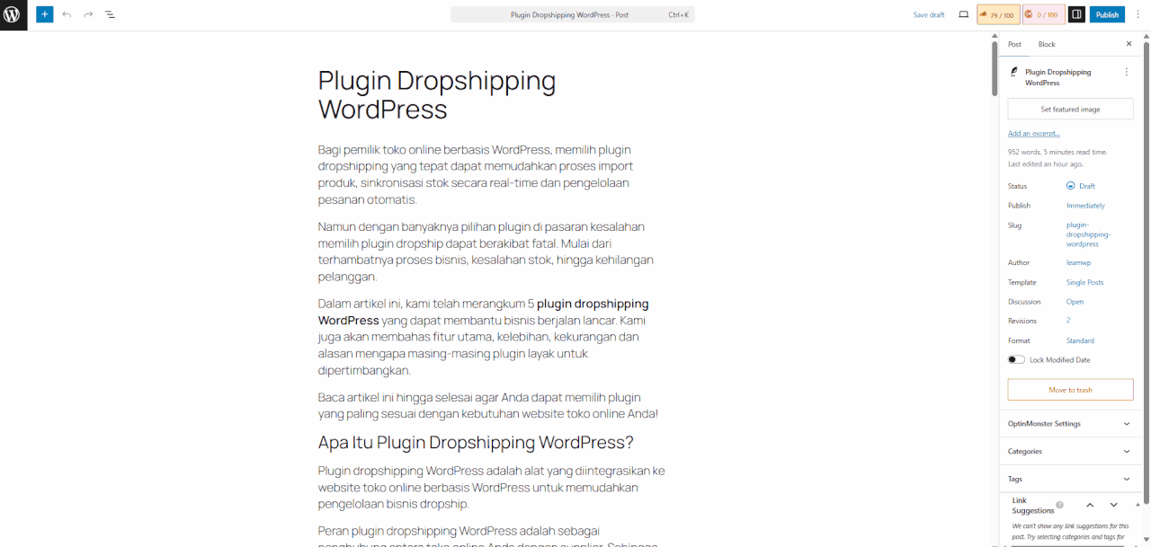Cara Setting SEO WordPress Menggunakan Plugin Rank Math SEO untuk Pemula 15 On Page SEO Rank Math