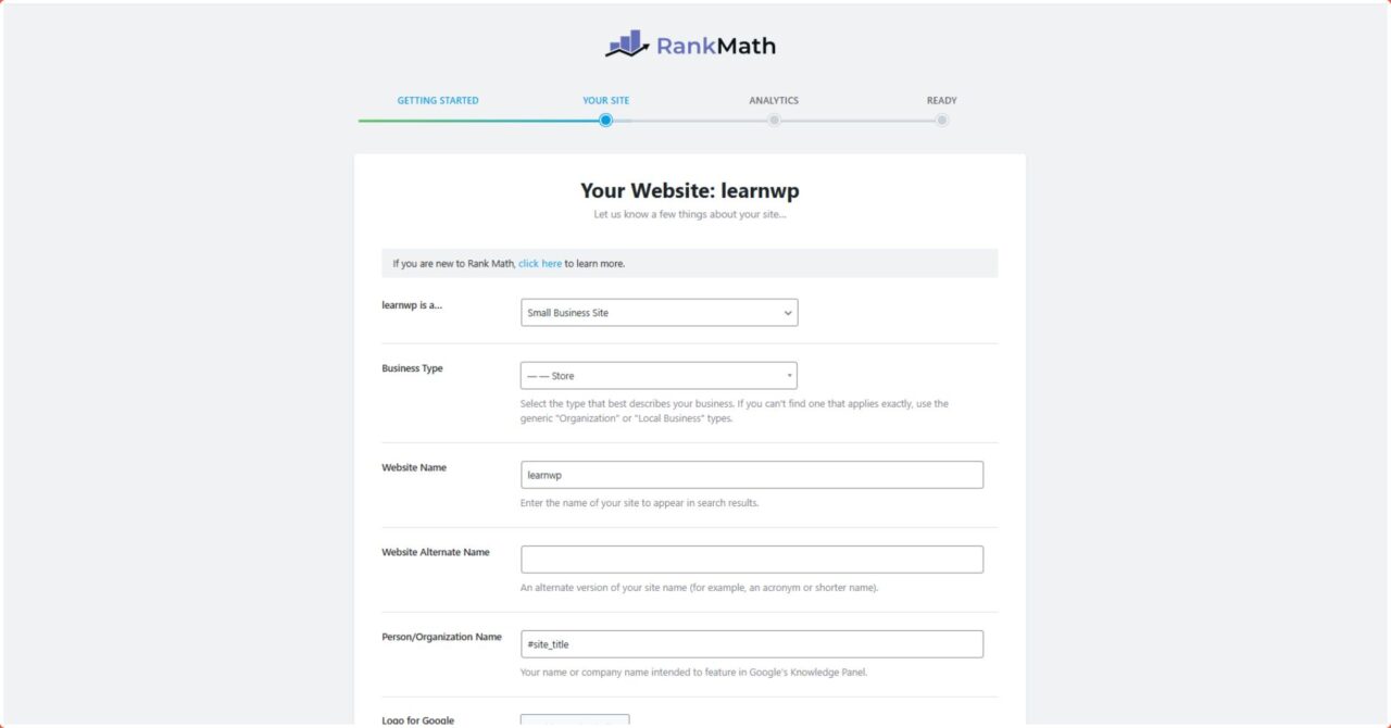 Cara Setting SEO WordPress Menggunakan Plugin Rank Math SEO untuk Pemula 7 Cara konfigurasi website Rank Math