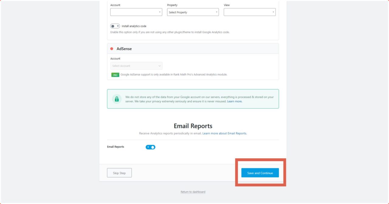 Cara Setting SEO WordPress Menggunakan Plugin Rank Math SEO untuk Pemula 10 Setup Wizard Easy Version setting analytics lanjutan