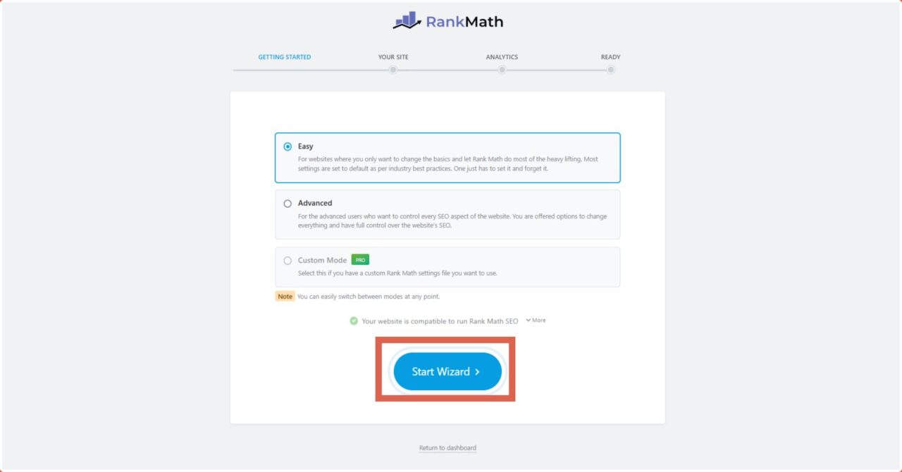 Cara Setting SEO WordPress Menggunakan Plugin Rank Math SEO untuk Pemula 6 Setup Wizard Rank Math SEO Easy Version