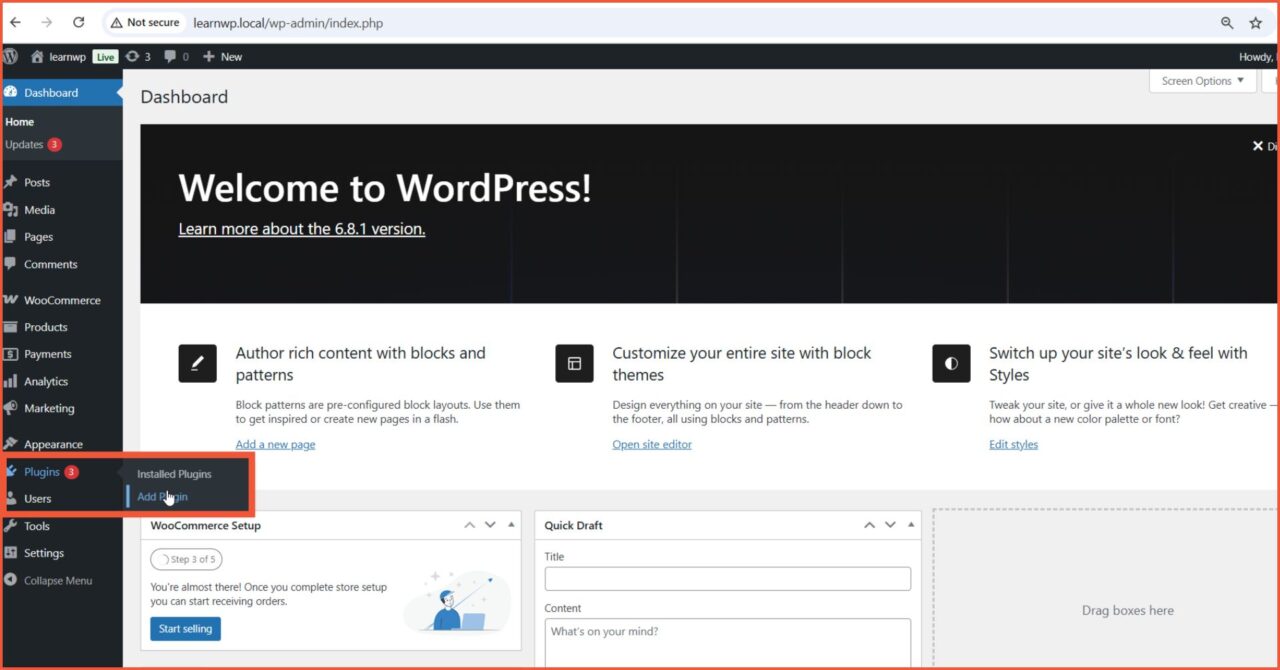 Cara Setting Yoast SEO Untuk Pemula 1 Install Yoast add plugin