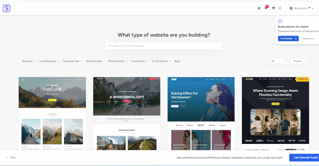 5 Template WordPress Company Profile untuk Bisnis Anda 4 Kelebihan Astra Template starter