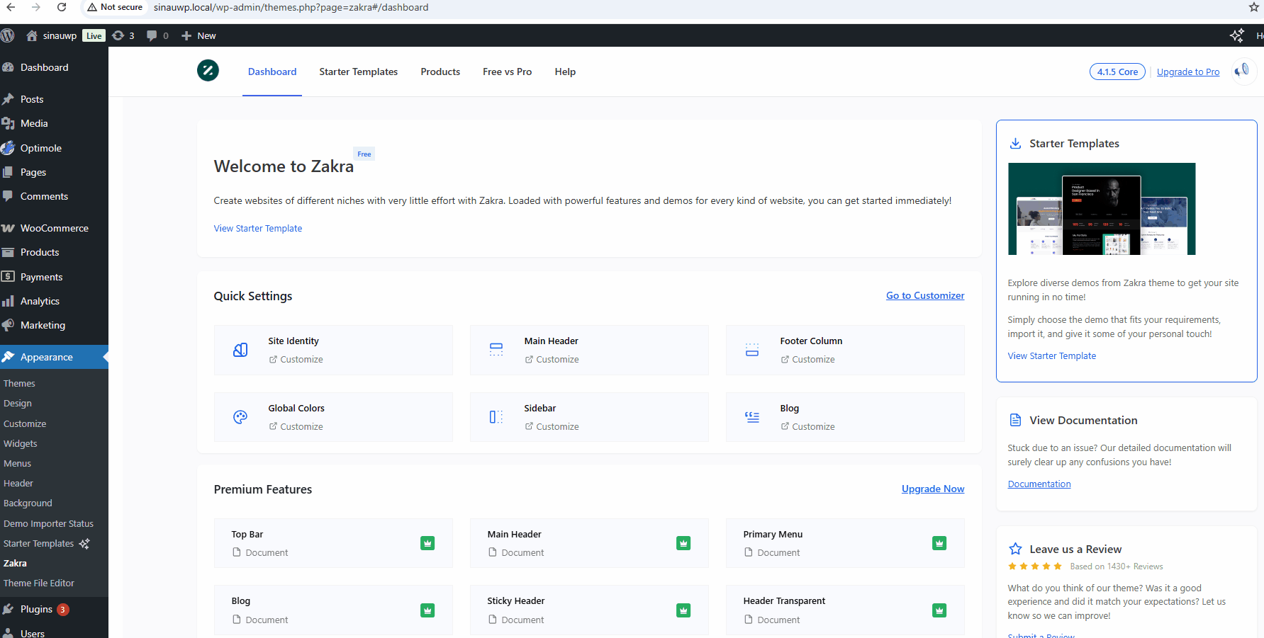 5 Template WordPress Company Profile untuk Bisnis Anda 14 Kelebihan template Zakra