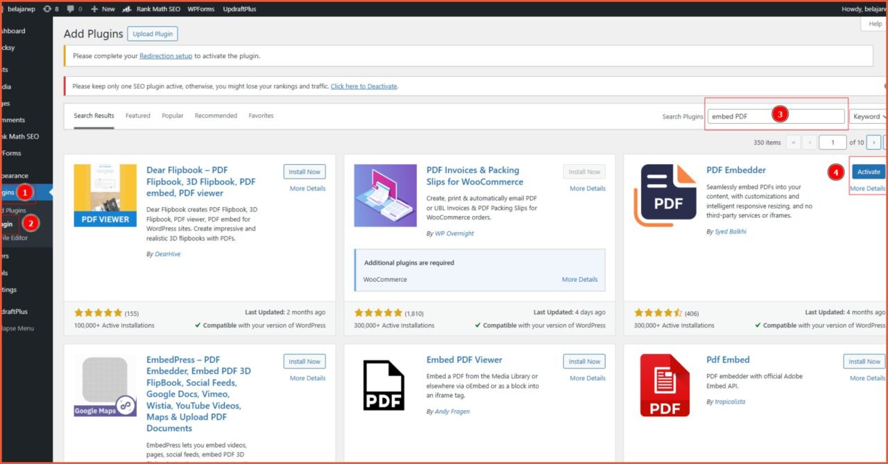 Cara menampilkan file PDF di WordPress
