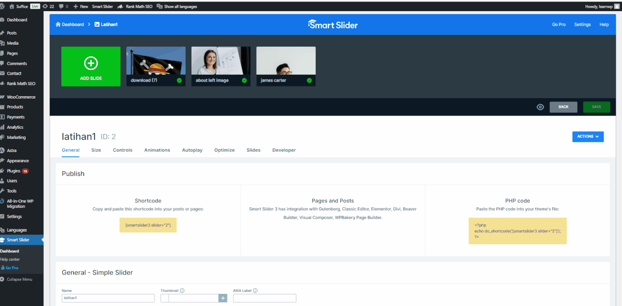 Plugin Slider Terbaik WordPress 3 Kelebihan plugin Smart Slider 3