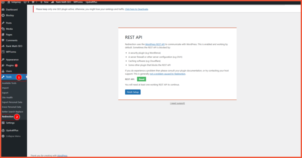 Cara Migrasi WordPress ke Domain Baru 4 Konfigurasi 301 redirects