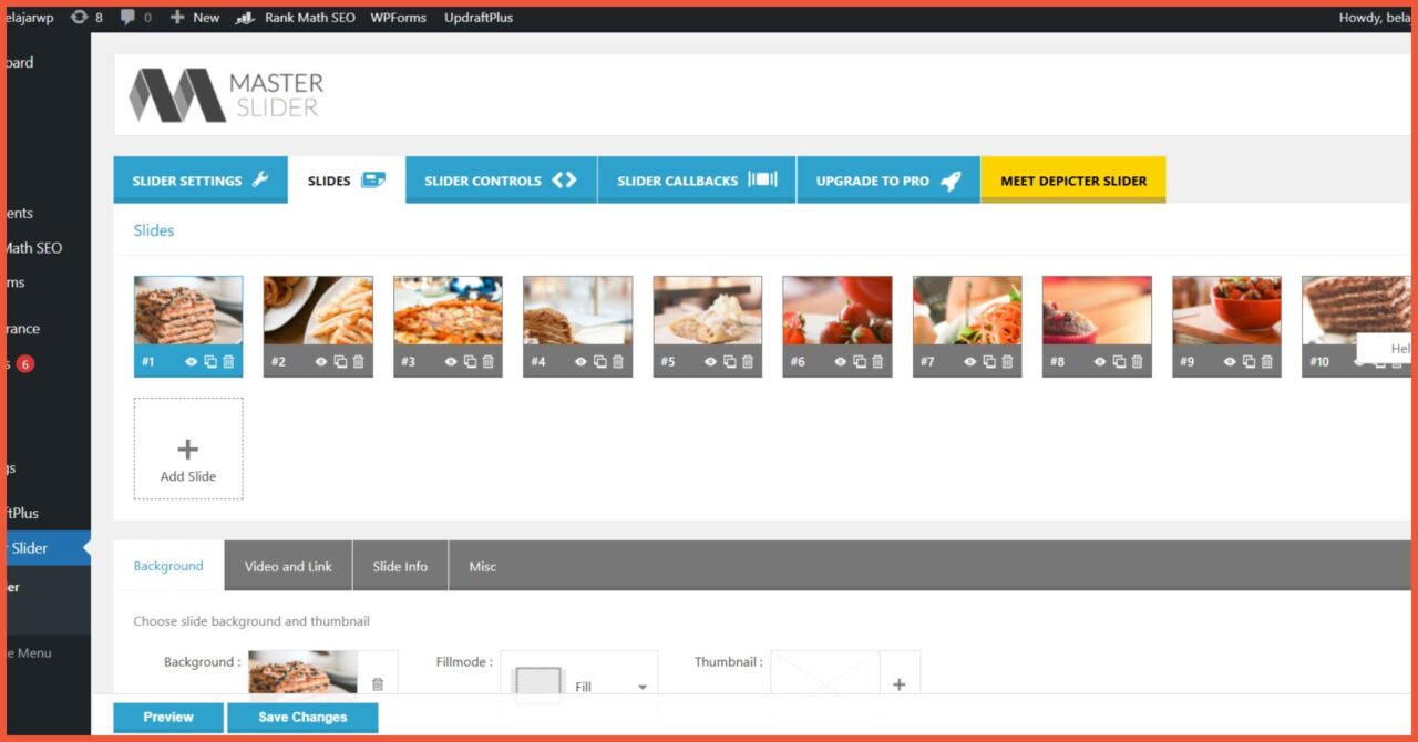 Plugin Slider Terbaik WordPress 13 Fitur Master Slider