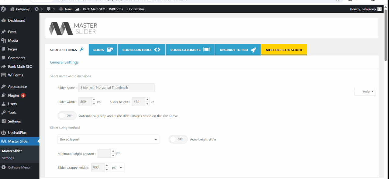 Plugin Slider Terbaik WordPress 15 Kelebihan Master Slider
