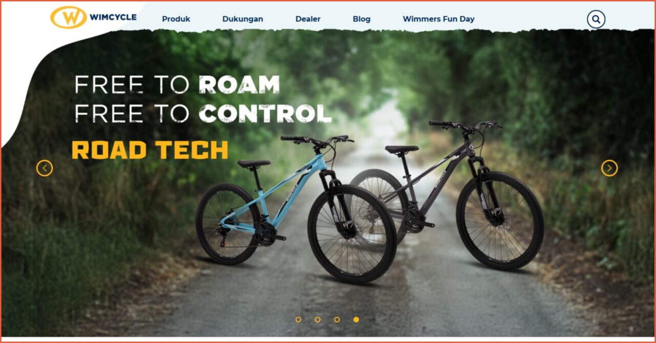 contoh website toko online