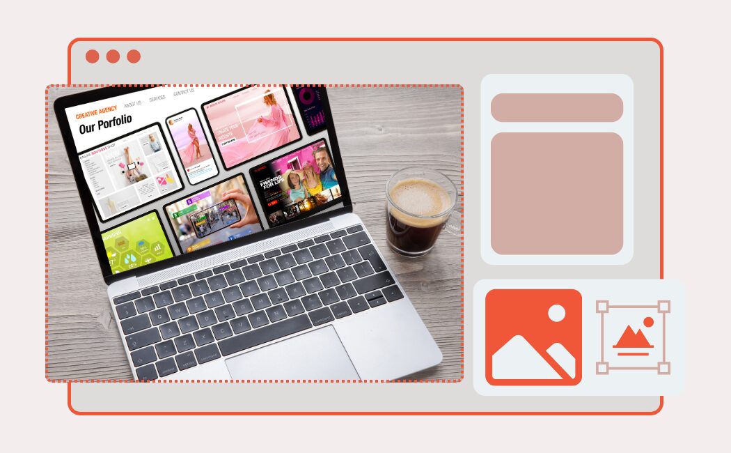 Contoh website portofolio