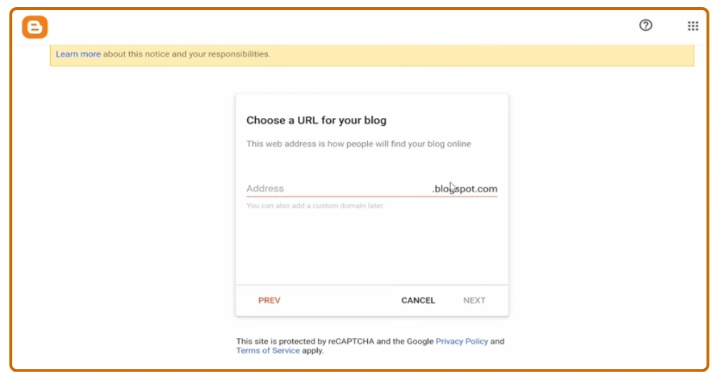 How to Start a Blog for Free (A Beginner's Guide) 8 How to Start a Blog with Blogger - Step 3