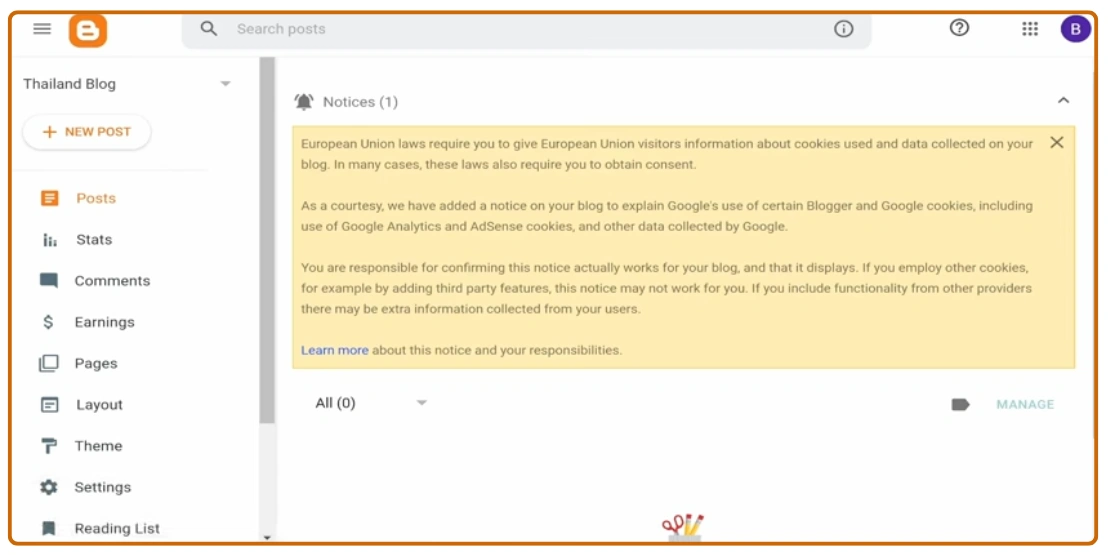 How to Start a Blog for Free (A Beginner's Guide) 10 How to Start a Blog with Blogger - Step 5