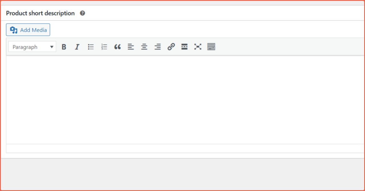 Cara Menambahkan Produk di WooCommerce 2 product short description
