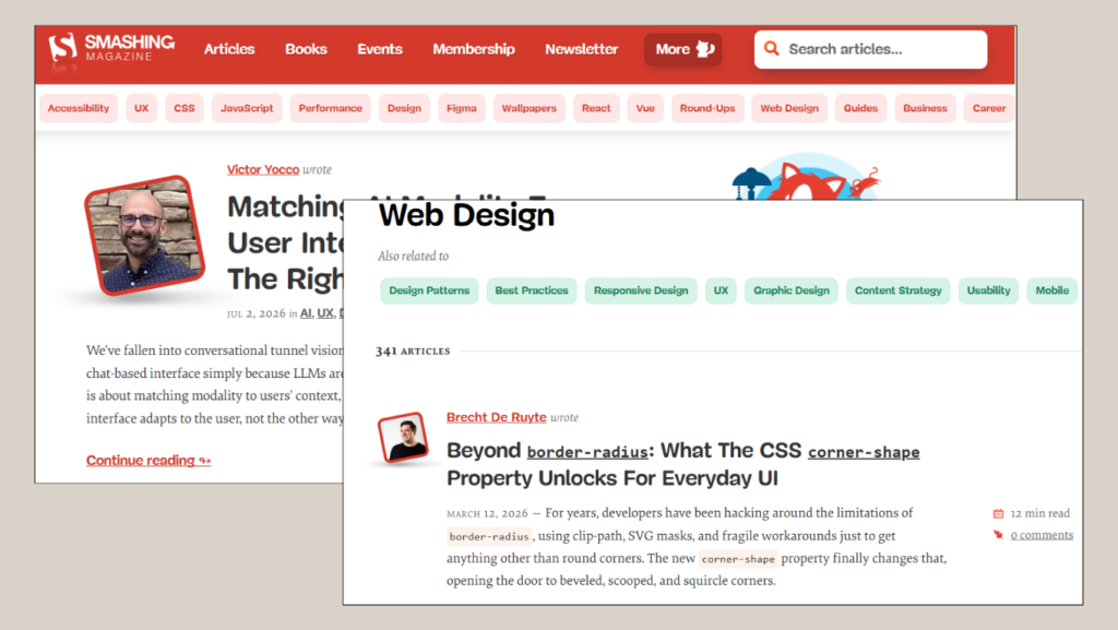 9 Web Design Resources Terbaik 2026 Gratis dan Berbayar 7 smashing platform