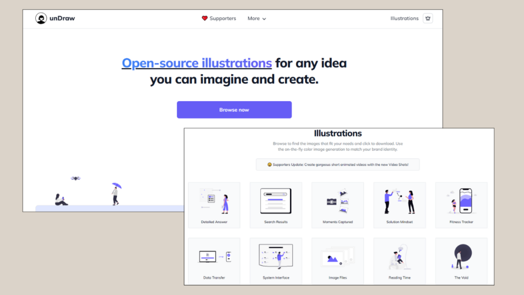 9 Web Design Resources Terbaik 2026 Gratis dan Berbayar 15 undraw