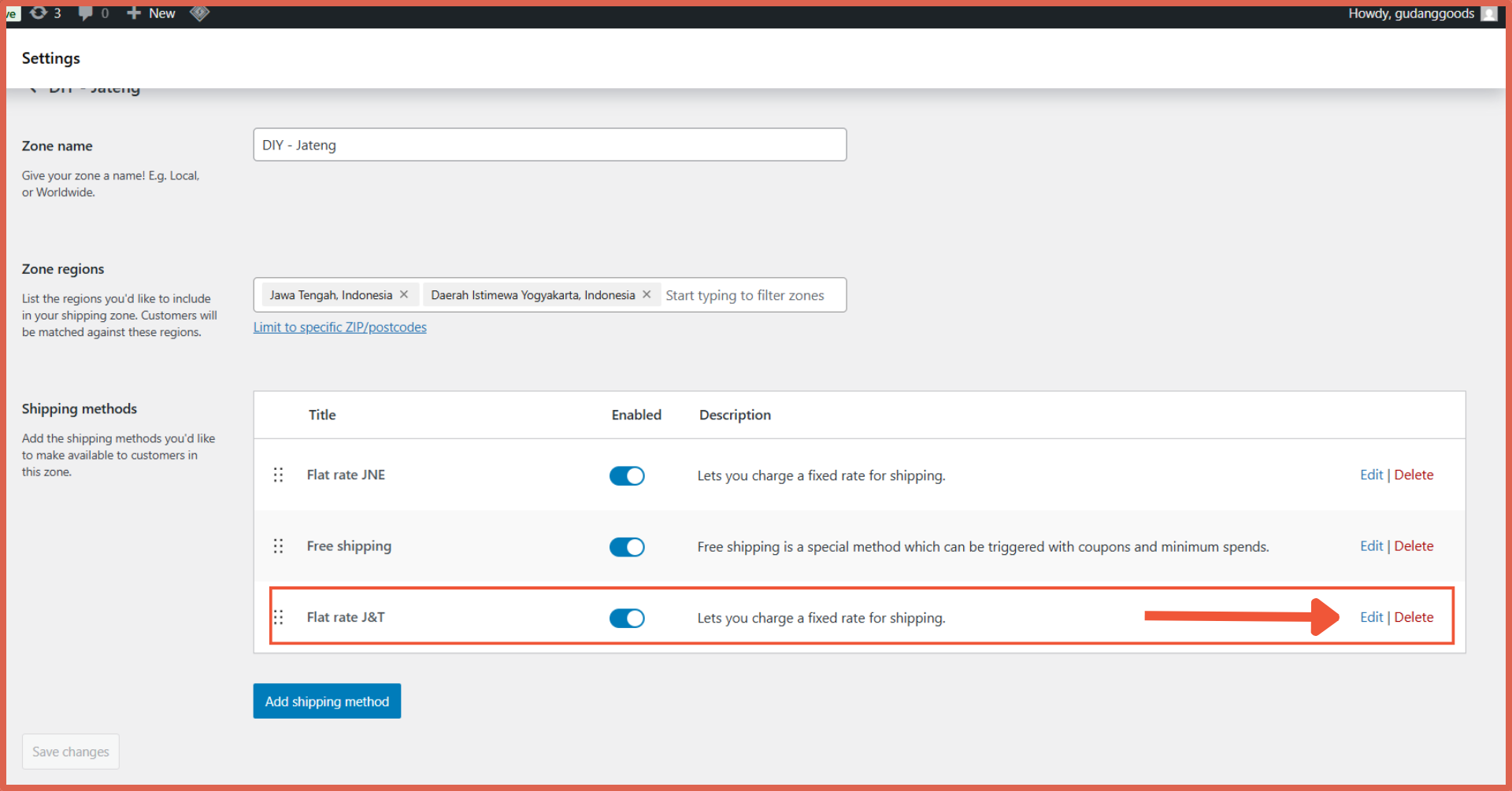 Cara Mengatur Ongkir dan Kurir di WooCommerce 8 8