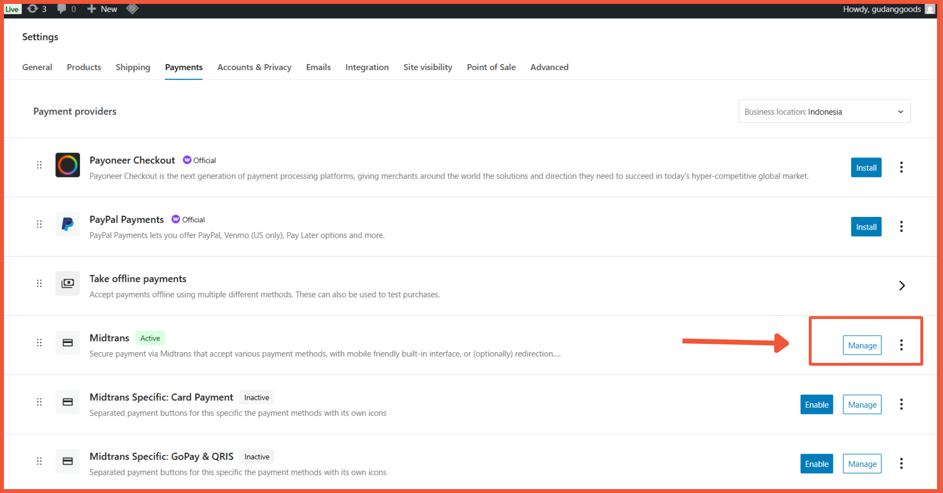 Cara Setting Payment Gateway di WooCommerce 8 Cara Setting Payment Gateway di WooCommerce setting midtrans payment gateway
