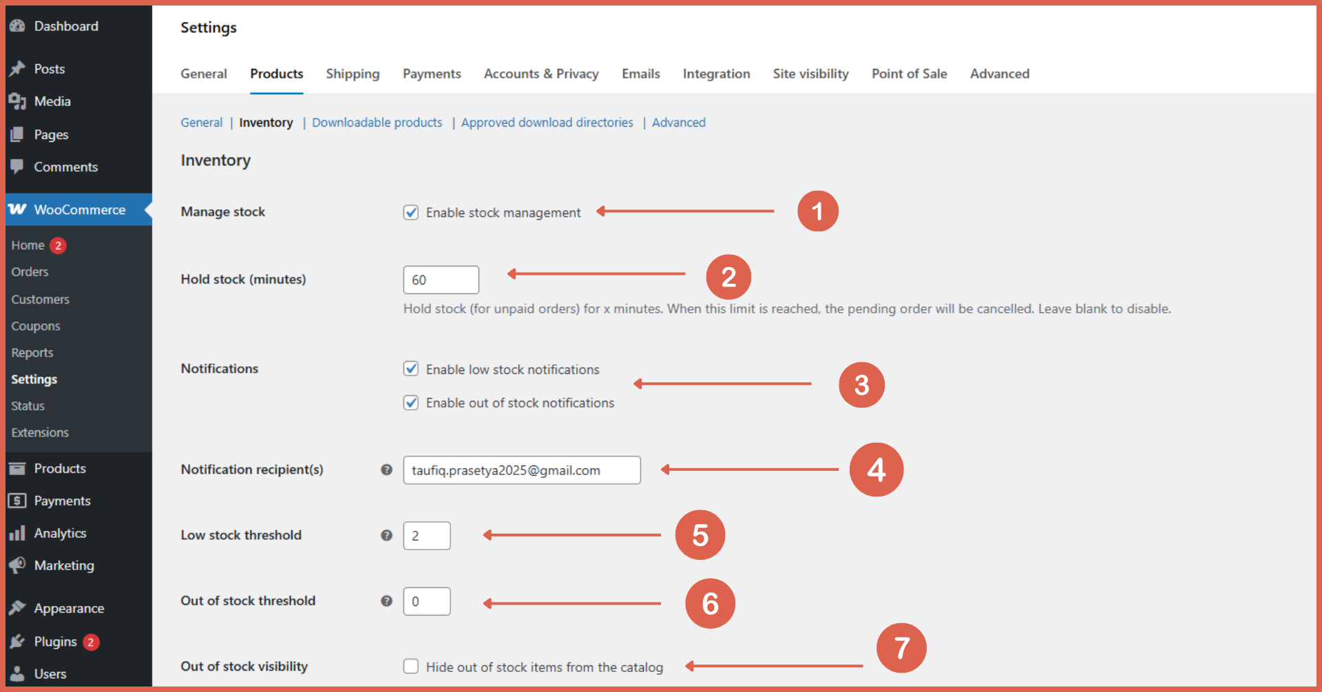 How to Manage Product Stock in WooCommerce Easily 2 How to Manage Product Stock in WooCommerce