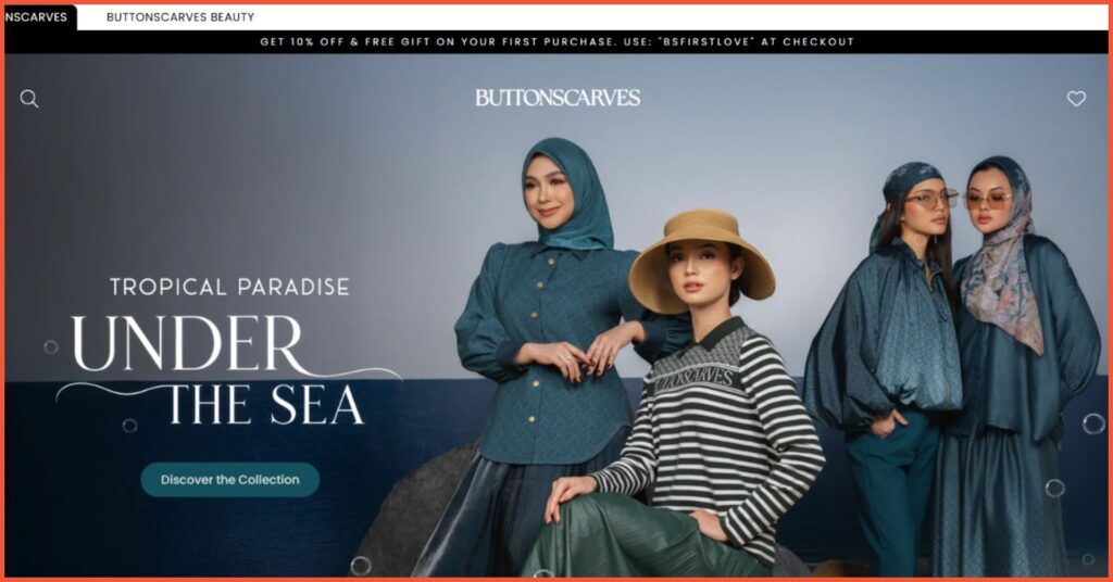 10 Contoh Website Bisnis Profesional untuk Berbagai Jenis Industri 4 Contoh website bisnis e-commerce Buttonscarves
