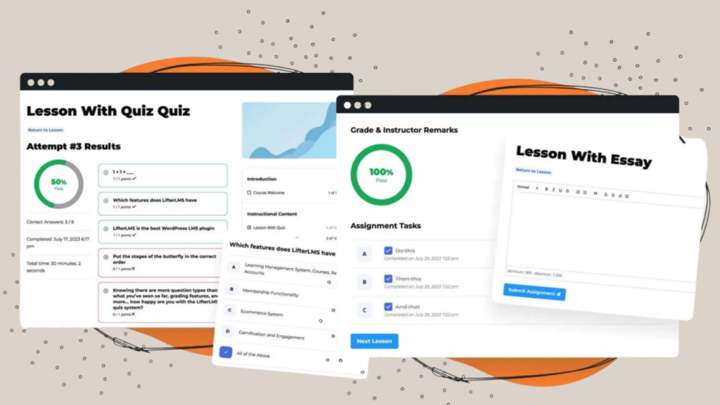 9 Best WordPress LMS Plugins Recommendations 3 LifterLMS plugin for wordpress