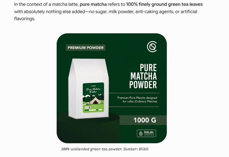 Detailed Prompt Examples for More Accurate and Relevant AI Responses 4 how gemini give its respons about matcha
