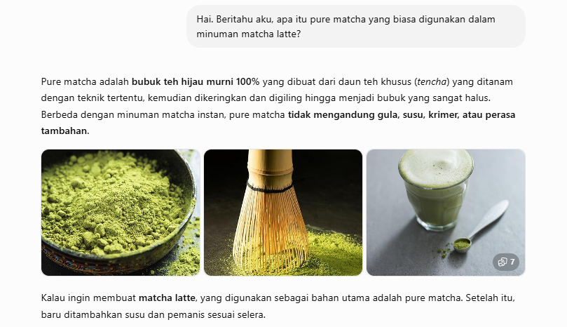 pure matcha adalah