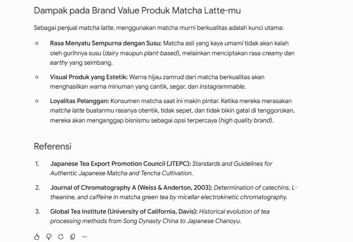 referensi matcha