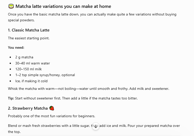 What Is a Prompt? How to Communicate Effectively with AI 12 the matchas menu