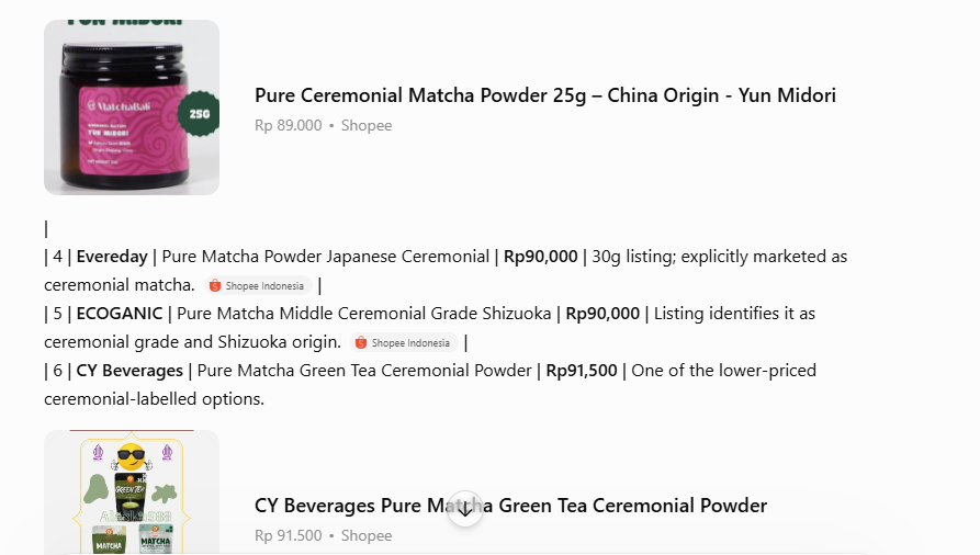 hikari matcha