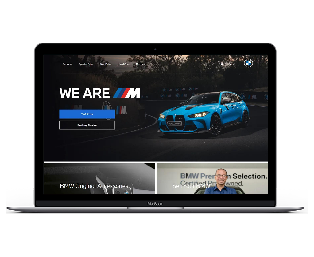 Delivering a Premium Website Inspired by BMW’s Design