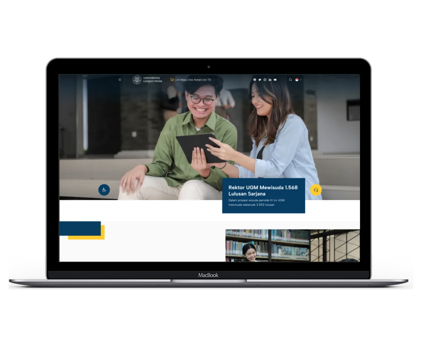 A Consistent Website: Strengthening UGM’s Identity and Character